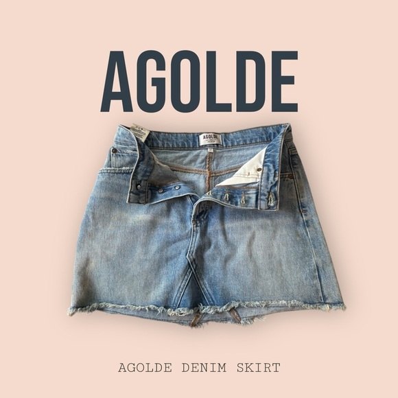 AGOLDE Denim Skirt - Picture 2 of 3